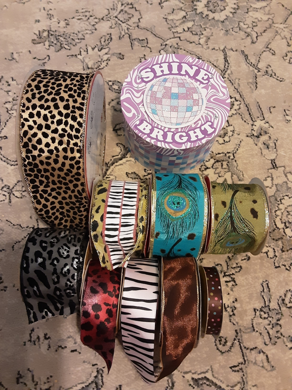 Assorted Decorative Ribbon Bundle